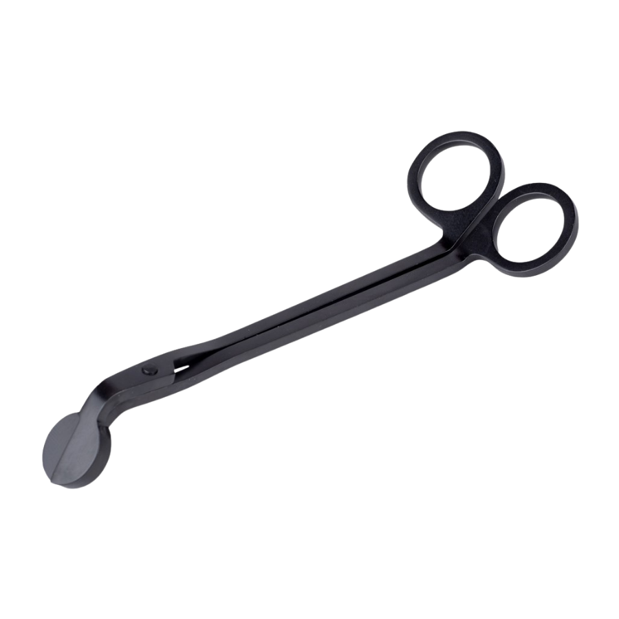 nůžky na knot černé